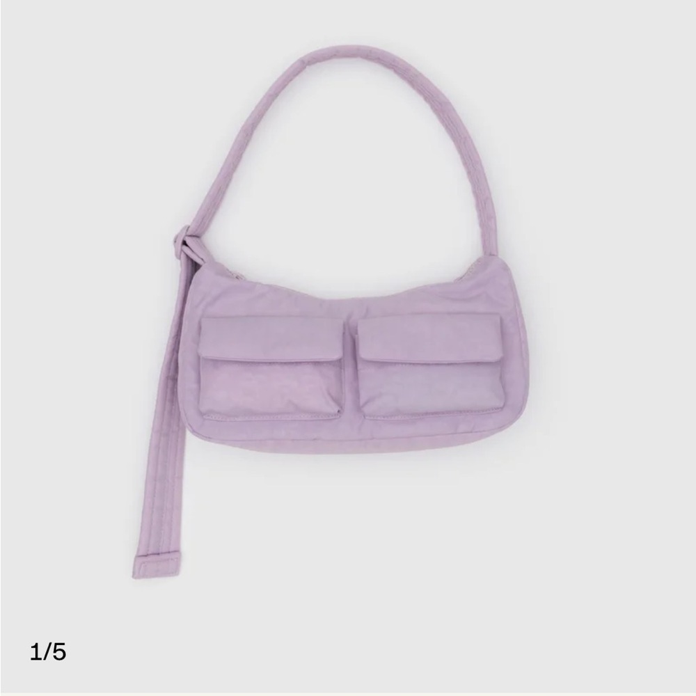 NWT BAGGU CARGO Shoulder Bag - Dusty Pink
